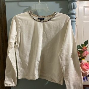 Burberry White Tshirt.